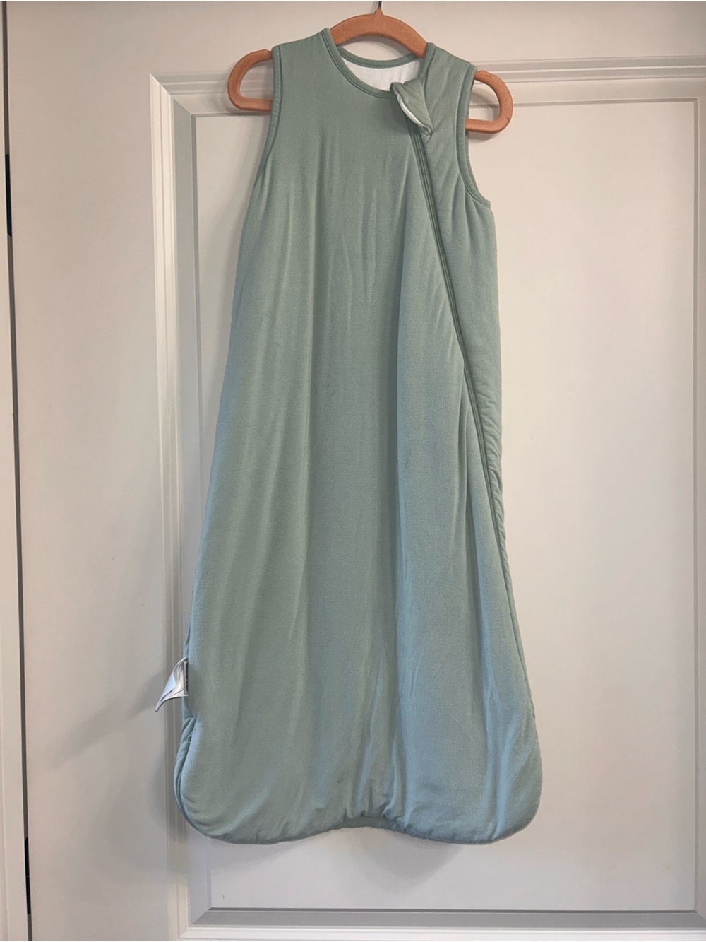 Bubble Panda Sleeveless Sage Green Sleep Sack 1.0 Tog Medium